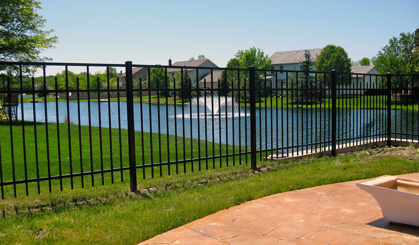 Fence Pickets and Rails QCE Aluminum Fence
